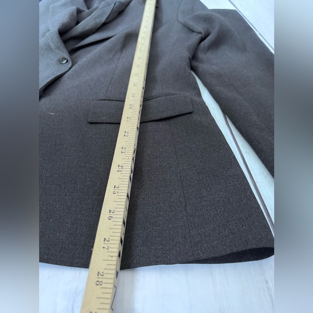 Ann Taylor Loft Women’s Charcoal Dress Suit Jacket - SZ: 8 - Picture 5 of 6